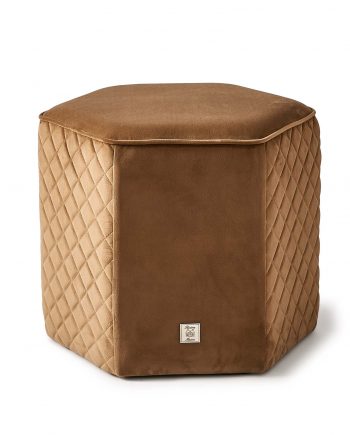 Riviera Maison pouf Parklane Caramel 4320003 1