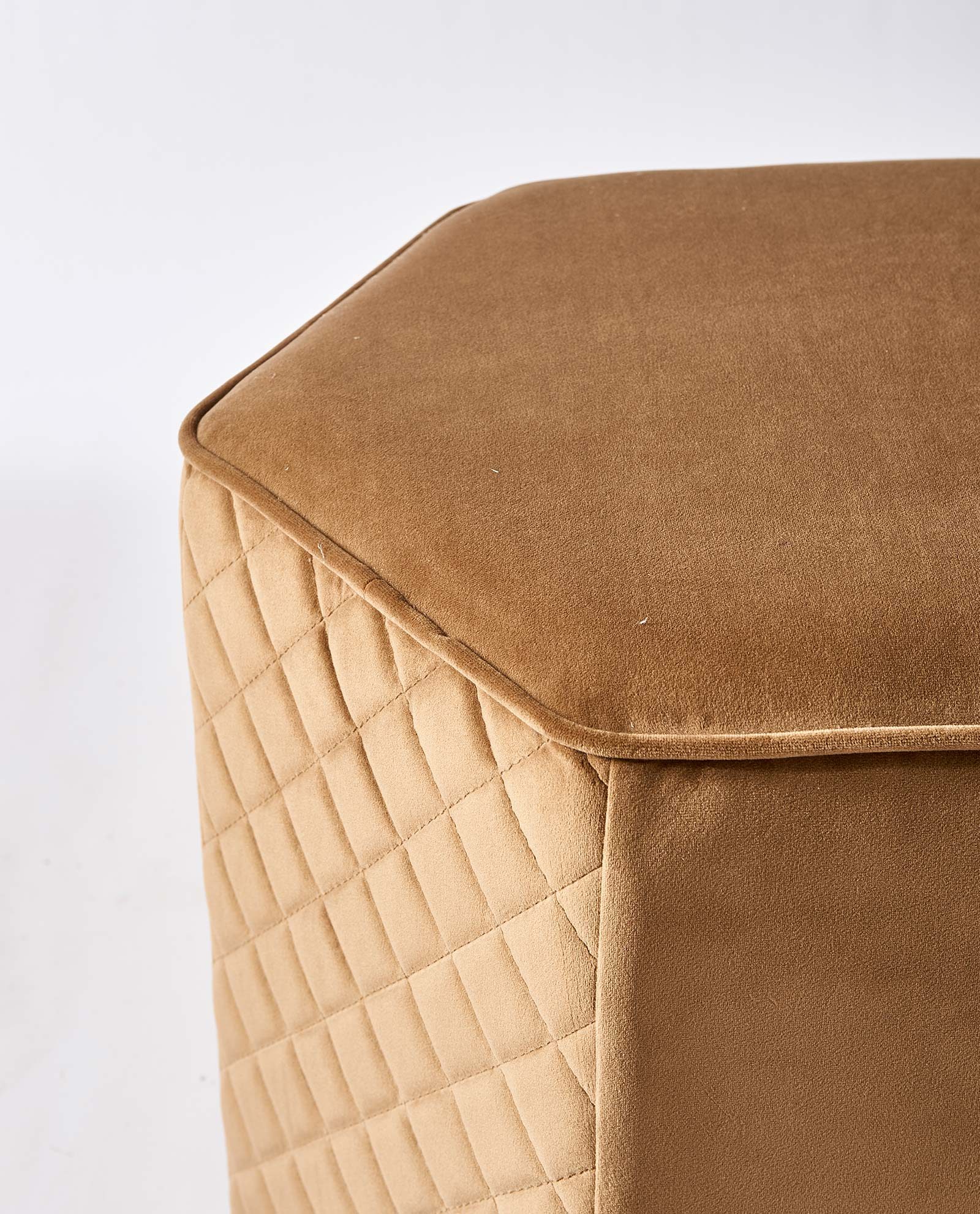 Riviera Maison pouf Parklane Caramel 4320003 2