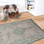 tapis Louis De Poortere LX8259 Fading World Medaillon Jade Oyster interior