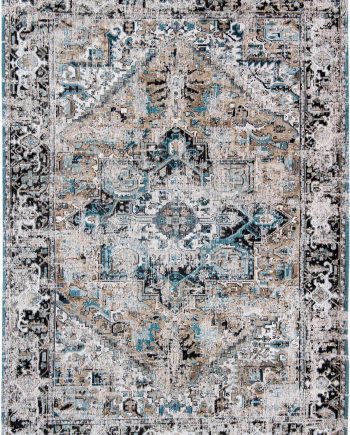 tapis Louis De Poortere LX8708 Antiquarian Antique Heriz Golden Horn Beige