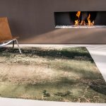 tapis Louis De Poortere LX8723 Mad Men Cracks Dark Pine interior