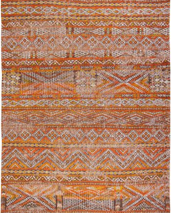 Louis De Poortere tapis CA 9111 Antiquarian Kilim Riad Orange