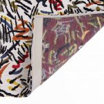 Louis De Poortere tapis CA 9144 Gallery Graffito Street Graph back