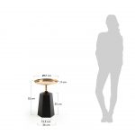 table de chevet Casandra Palm AA3024R53 5