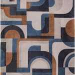 Louis De Poortere tapis LX 9196 Nuance Module Camel Blue