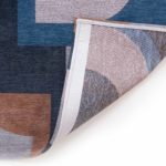 Louis De Poortere tapis LX 9196 Nuance Module Camel Blue back
