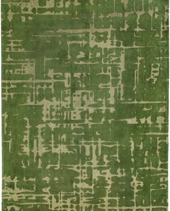 Louis De Poortere tapis LX 9202 Structures Baobab Perrier Green