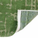 Louis De Poortere tapis LX 9202 Structures Baobab Perrier Green back