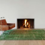 Louis De Poortere tapis LX 9202 Structures Baobab Perrier Green interior 1