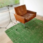 Louis De Poortere tapis LX 9202 Structures Baobab Perrier Green interior 2