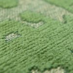 Louis De Poortere tapis LX 9202 Structures Baobab Perrier Green zoom 1