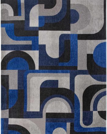 Louis De Poortere tapis LX 9207 Nuance Module Weimar Blue