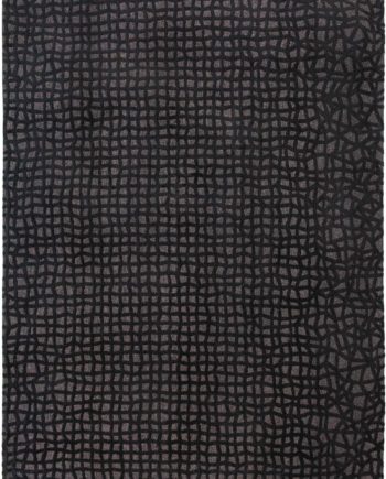 Louis De Poortere tapis LX 9247 Structures Trammel Opian Black