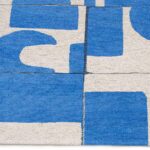 Louis De Poortere tapis Craft Papercut 9358 Campanula corner