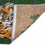 Louis De Poortere tapis Pop 9388 Green On Fire back