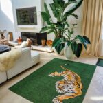 Louis De Poortere tapis Pop 9388 Green On Fire interior 1