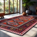Louis De Poortere tapis Antiquarian Antalia 9844 Antalia Red Mix ambiance