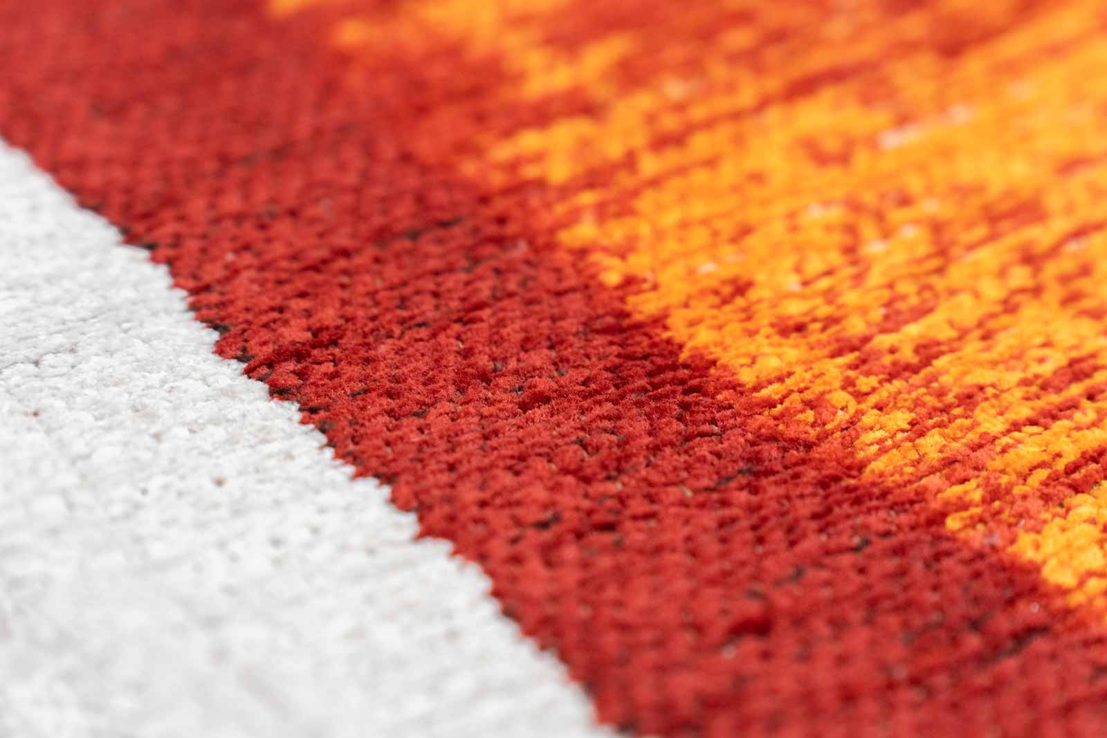 Louis De Poortere tapis Craft 2061 Brush Orange zoom 1
