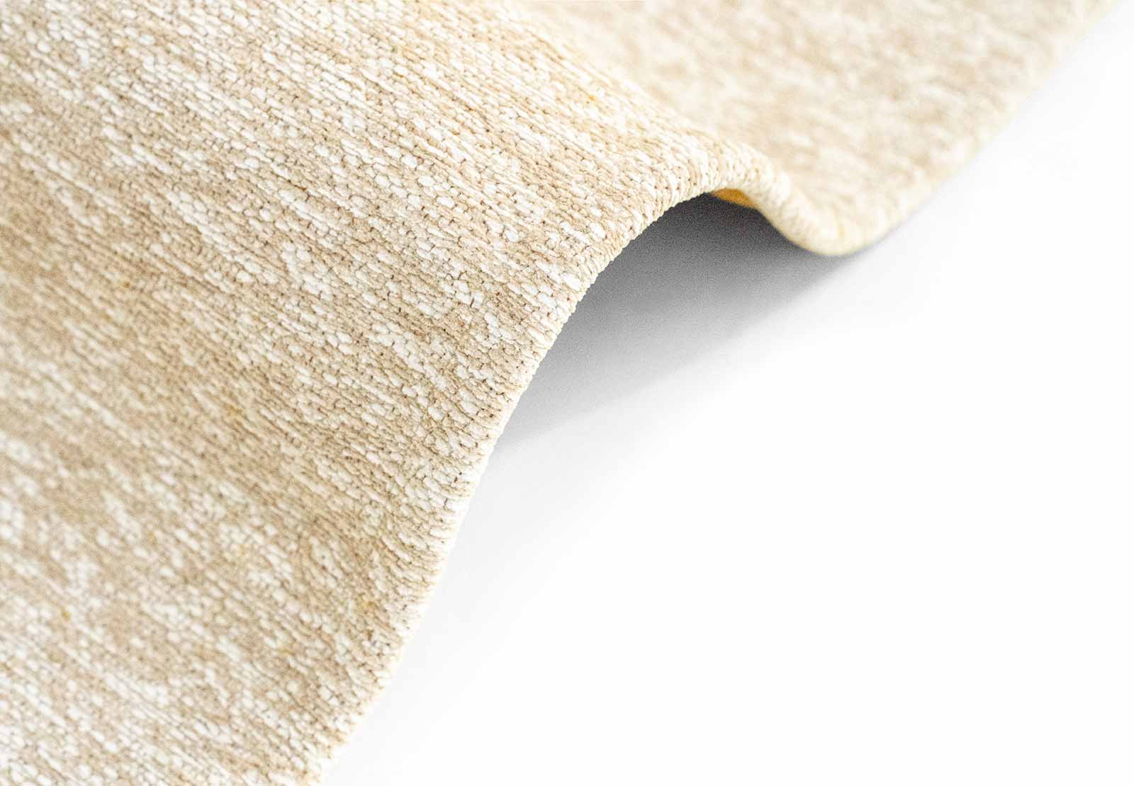 Louis De Poortere tapis Craft 2084 Ribbon Pure Yellow upfold