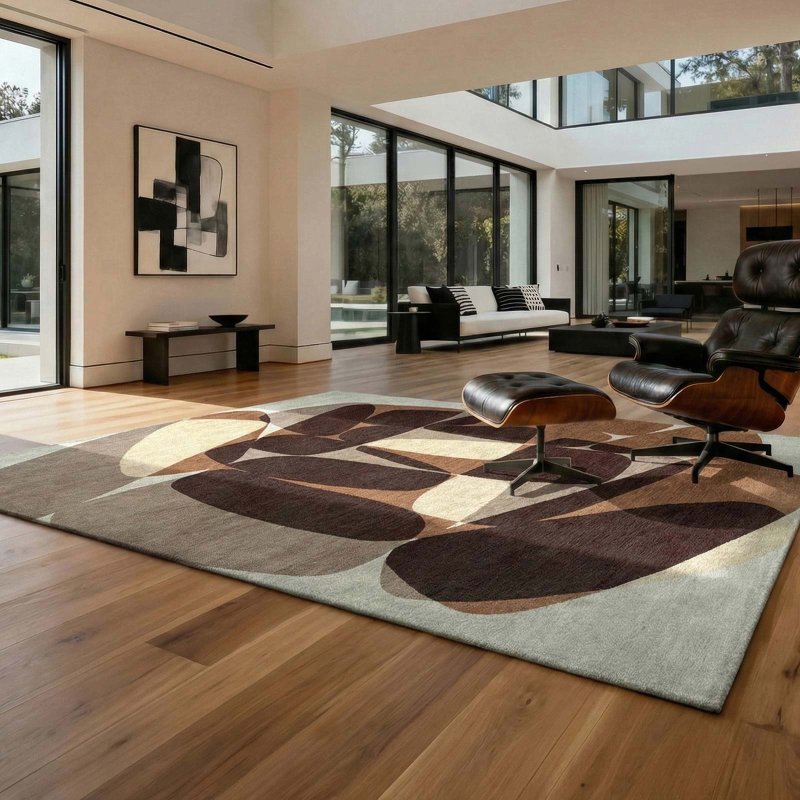 Louis De Poortere tapis Gallery 2087 Stones Cookie interior