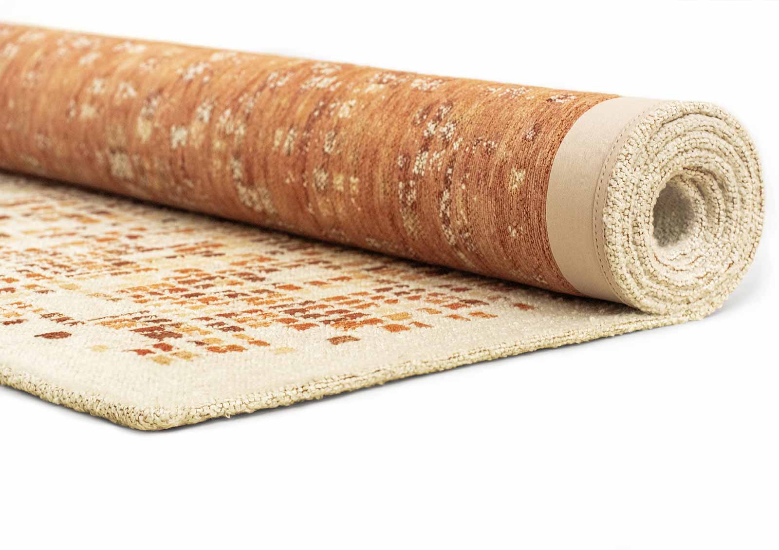 Louis De Poortere tapis Gallery 2098 Cubik Pumpkin roll