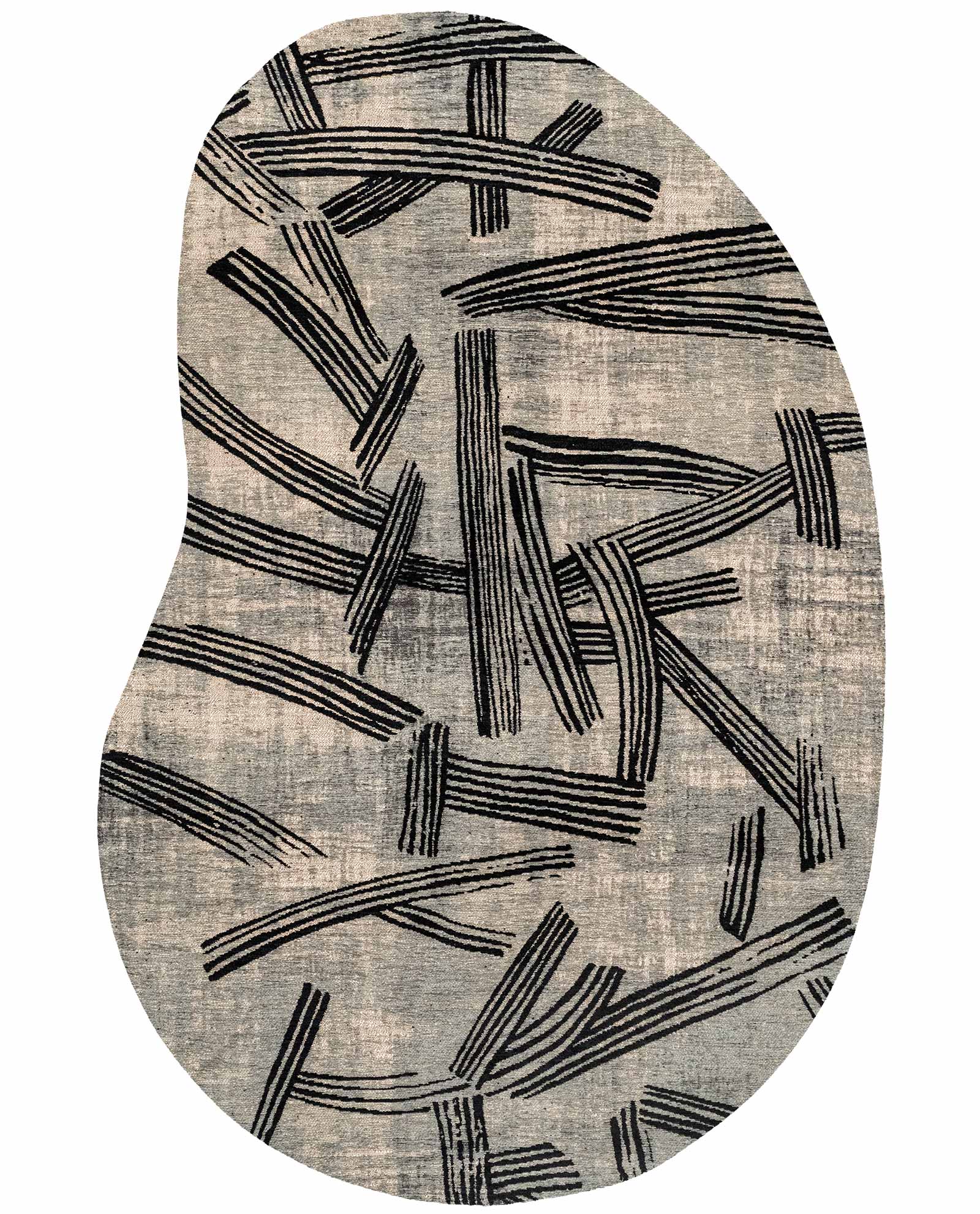 Louis De Poortere tapis Meditation 2066 Kanji Darkstreet peanut 1