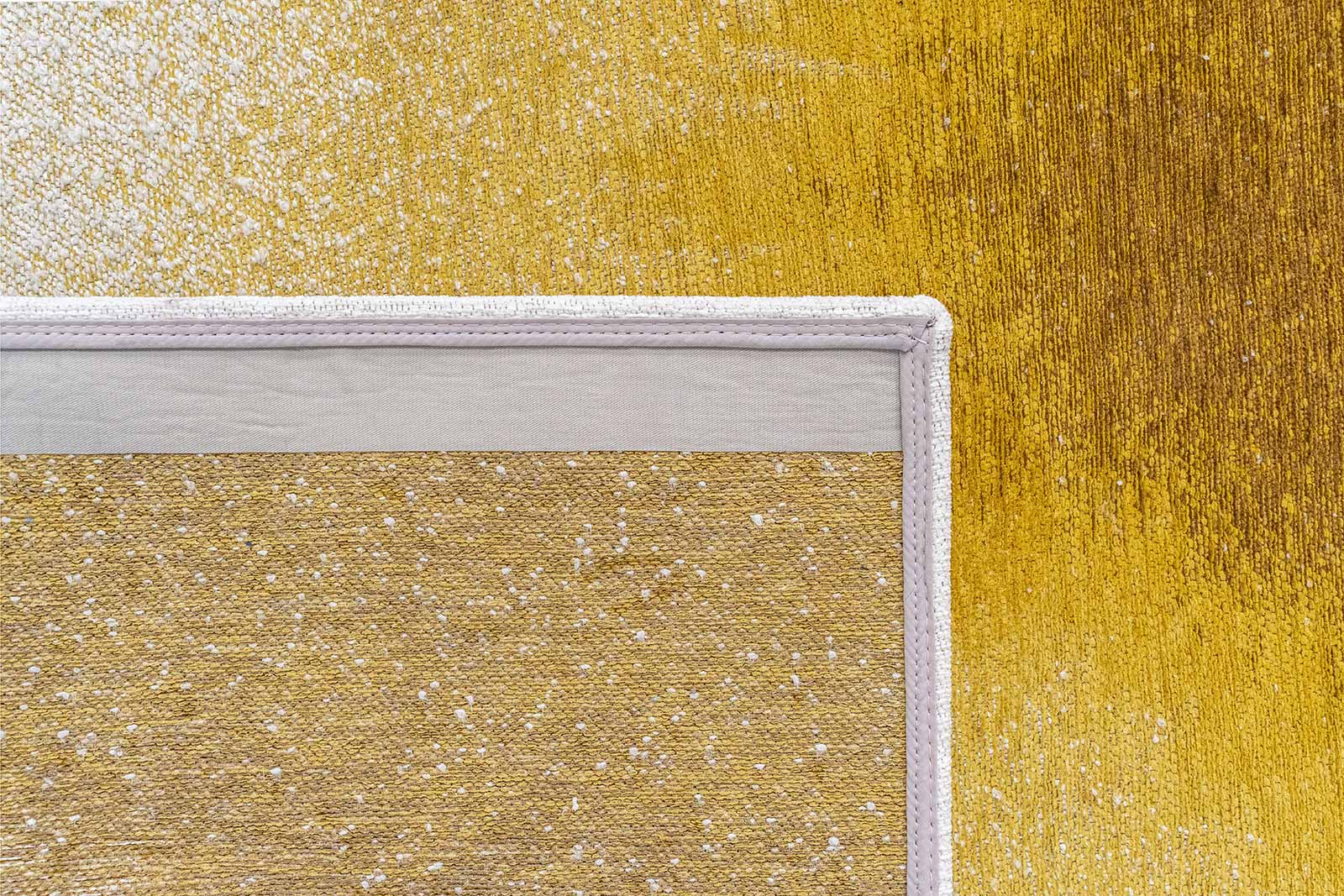 Louis De Poortere tapis Meditation 2100 Drop Gold Moss back
