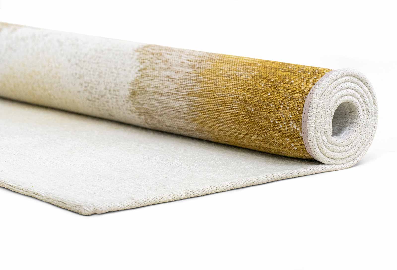 Louis De Poortere tapis Meditation 2100 Drop Gold Moss roll