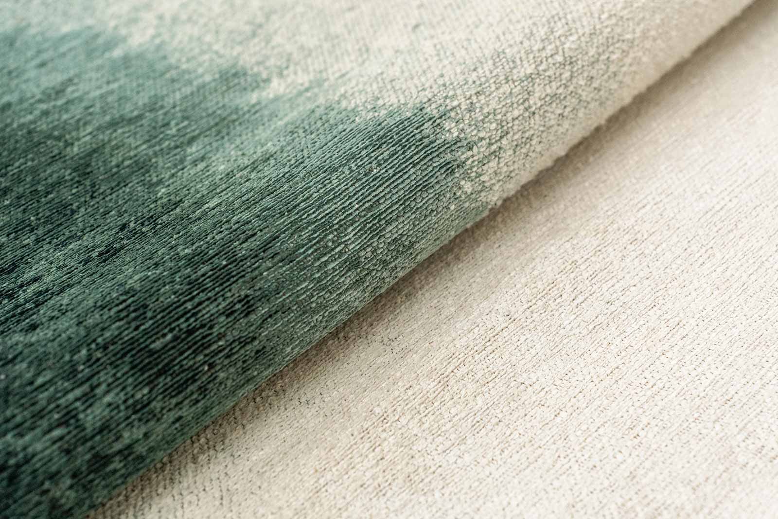 Louis De Poortere tapis Meditation 2104 Drop Green Day fold 2