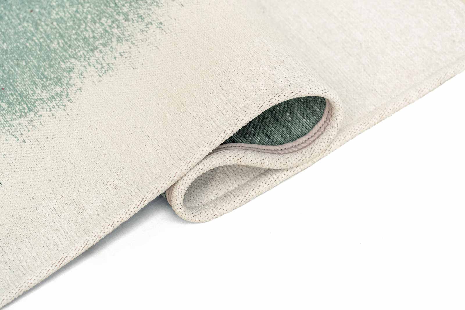 Louis De Poortere tapis Meditation 2104 Drop Green Day fold