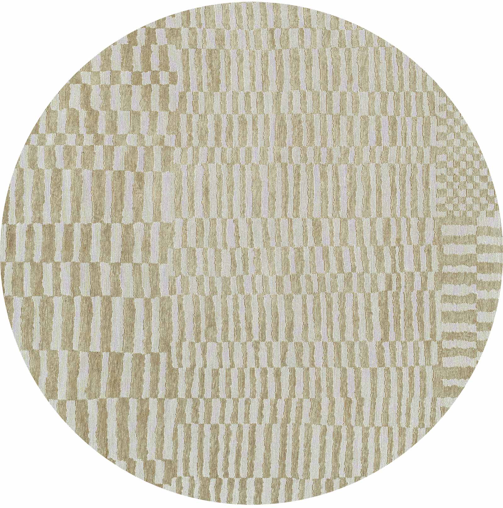 Louis De Poortere tapis Structures 2099 Berber Caravan round